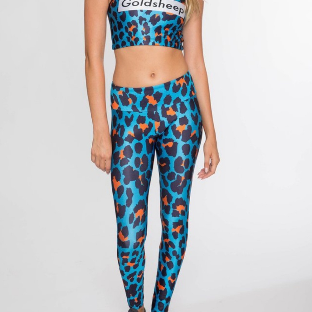 Goldsheep blue Leppard full length small